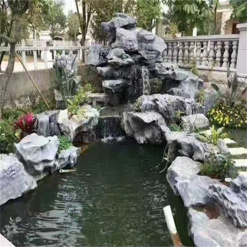 莲池庭院鱼池改造过滤